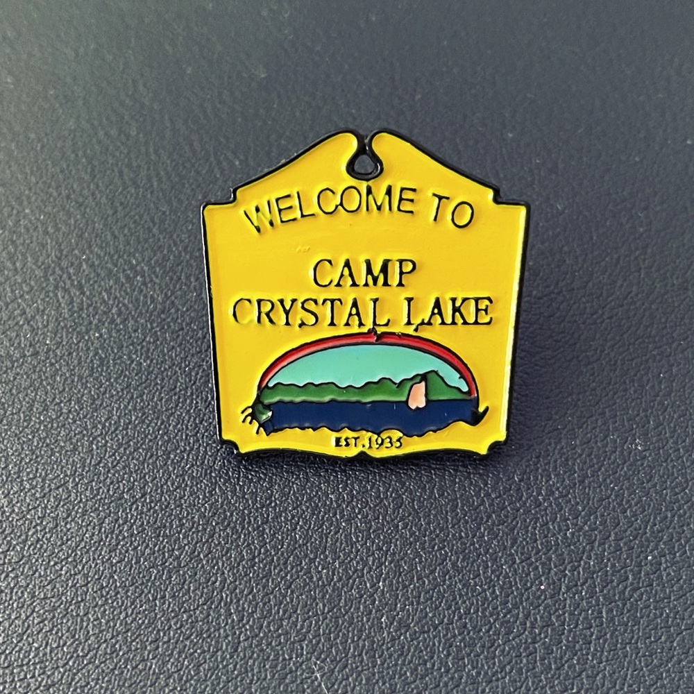 Camp Crystal Lake Pin- Friday the 13th/Jason Pin